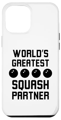 Hülle für iPhone 13 Pro Max Lustiger Squash-Partner der Welt von World's greatest partner Apparel co.