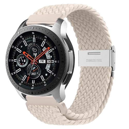 22mm uhr Armbänder für Samsung Galaxy Watch 3 Armband 45mm/46mm/Gear s3 frontier,Dehnbares Geflochtenes Nylon band für Huawei Watch GT2/GT/GT3 Pro/Garmin vivoactive 4/Venu 2/Amazift GTR 3/2 polarstern von Wowstrap
