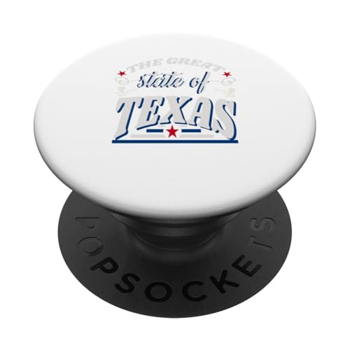 Der großartige Bundesstaat Texas Der Lone Star State für Texaner PopSockets mit austauschbarem PopGrip von Wowtastic!