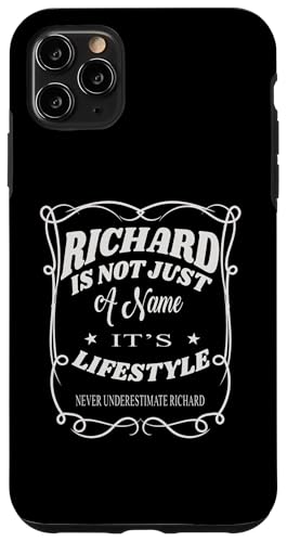 Hülle für iPhone 11 Pro Max Richard Is Not Just A Name It's Lifestyle Funny Richard von Wowtastic!