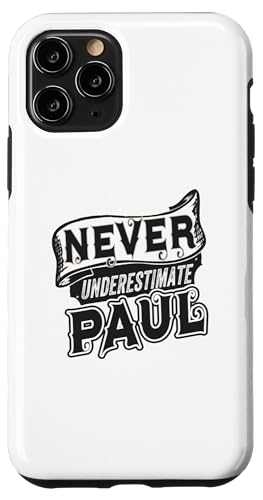 Hülle für iPhone 11 Pro Paul Name Never Underestimate Paul Funny Paul von Wowtastic!