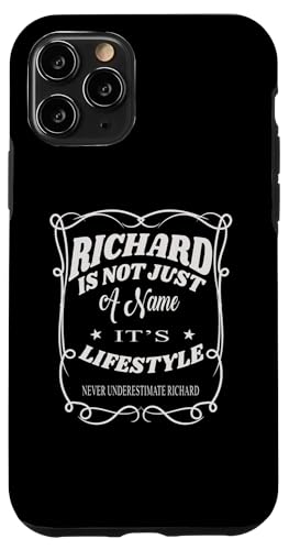 Hülle für iPhone 11 Pro Richard Is Not Just A Name It's Lifestyle Funny Richard von Wowtastic!