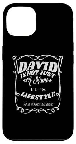 Hülle für iPhone 13 David Is Not Just A Name It's Lifestyle Funny David von Wowtastic!