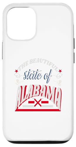 Hülle für iPhone 13 The Beautiful State of Alabama Flagge für Alabaman von Wowtastic!