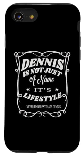 Hülle für iPhone SE (2020) / 7 / 8 Dennis Is Not Just A Name It's Lifestyle Funny Dennis von Wowtastic!