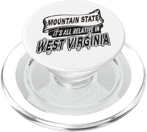 West Virginia Mountain State Bundesstaat West Virginia PopSockets PopGrip für MagSafe von Wowtastic!