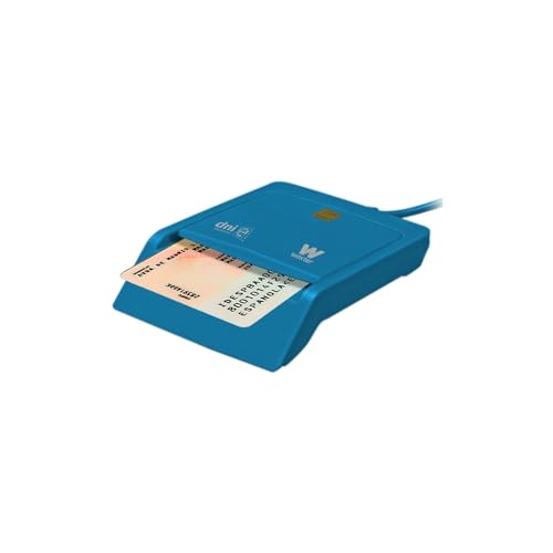 Woxter Elektronische ID Reader Azul - elektronische ID-Leser, ID 3.0, kompatibel mit PC und MAC Lector DNI Electrónico Azul Blau von Woxter