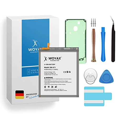 Woyax Wunderbatterie Akku für Samsung Galaxy A71(5G) Ersatzakku/EB-BA907ABY Batterie von Woyax