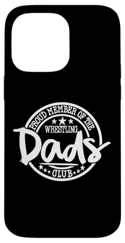 Hülle für iPhone 14 Pro Max Wrestling Dad Wrestler Stolzer Vater Unterstützung von Wrestling Apparel and Gifts HHWCo.