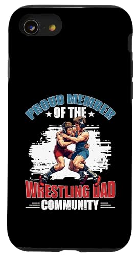 Hülle für iPhone SE (2020) / 7 / 8 Wrestling Dad Vatertag von Wrestling Dad Gifts for Men