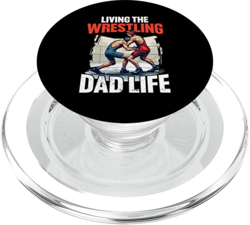 Wrestling Dad Vatertag PopSockets PopGrip für MagSafe von Wrestling Dad Gifts for Men