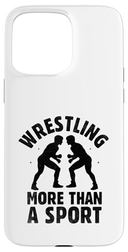 Hülle für iPhone 15 Pro Max Wrestling ist mehr als ein Sport Wrestle Grappling Wrestler von Wrestling Martial Arts Wrestler Gifts