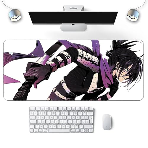 Wuyouni One Punchman Erweitertes Gaming-Mauspad, cooles Anime-Speed-Soni-Mauspad, wasserdicht, schmutzabweisend, rutschfest, Lockrand-Tastaturmatte, 800 x 300 x 3 mm von Wuyouni