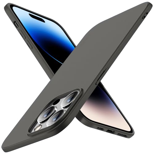 X-level für iPhone 14 Pro Max Hülle, [Guardian Serie] Soft Flex TPU Case Ultradünn Handyhülle Silikon Bumper Cover Schutz Tasche Schutzhülle Kompatibel mit iPhone 14 Pro Max - Grau von X-level