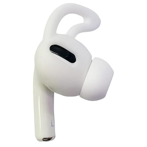 Einzel-Ohrhörer-Ersatz links für Airpods Pro 1. Generation, nur linker Ohrhörer mit abnehmbarem Ohrbügel (Größe M), AirPods Pro Ohrhörer Ersatz L Ohr nur (links) von X&Y