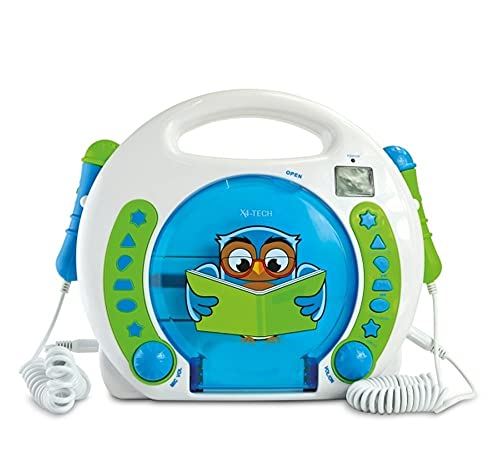 X4 TECH Kinder CD-Player Bobby Joey Lese Eule von X4 TECH