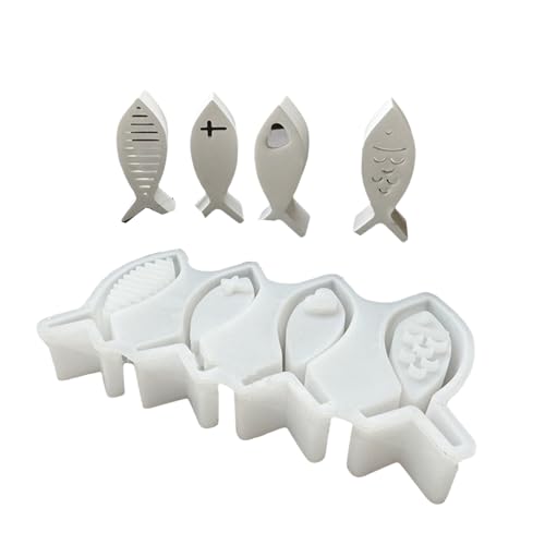 4 Hohlräume Silikone Schimmel Für Fische Formen Harze Nachtlicht Schimmelpilze Für Kreative Häuser Decors Enthusiasten 4 Hohlräume Silikone Schimmel Für Fische Formen Harze Nachtlicht Schimmelpilze Für Kreative Häuser Decors Enthusiasten von XAGMODSHN