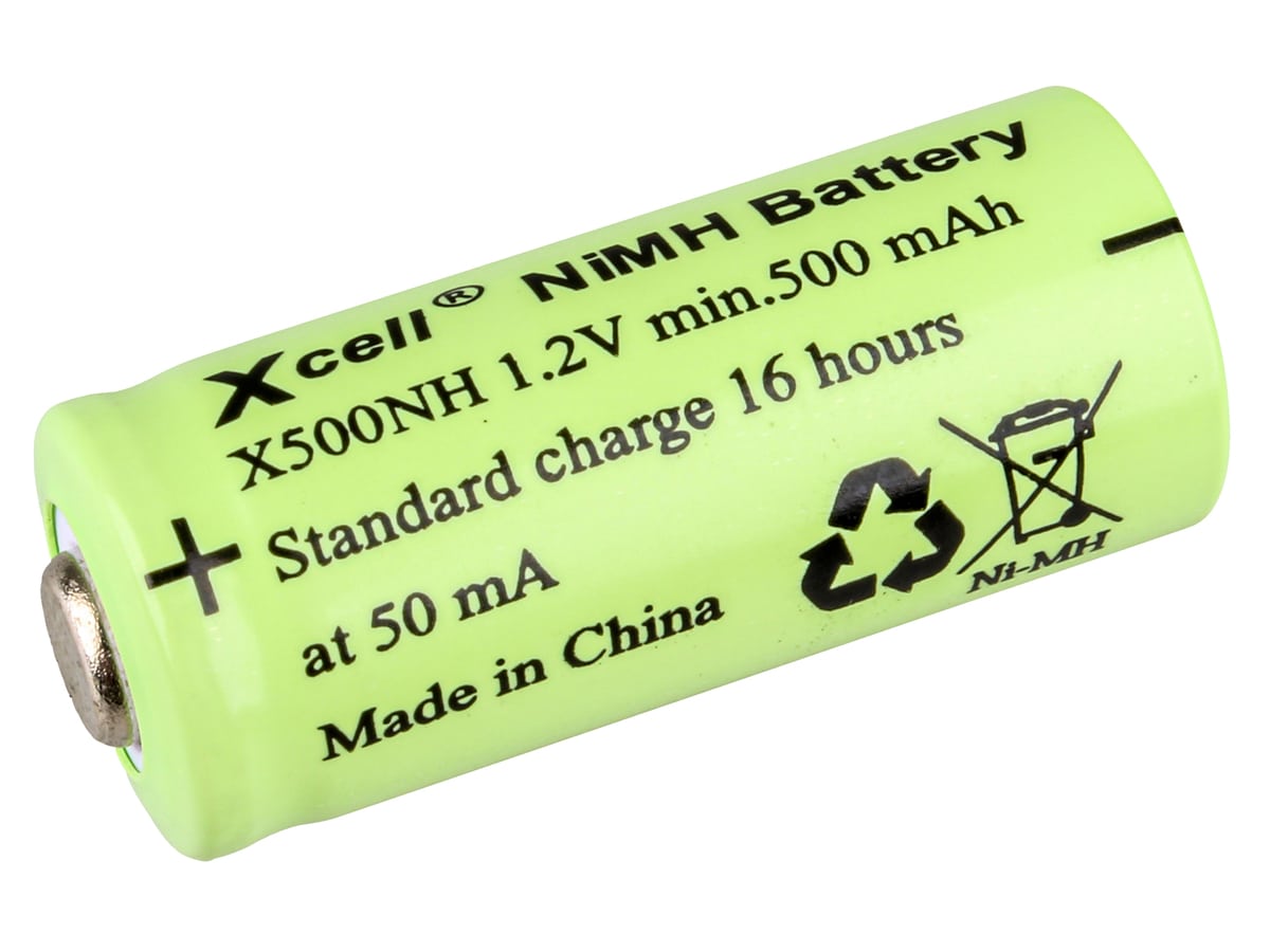 XCELL Ni-MH Akku 135369, N Lady, 1,2 V, 500mAh von XCell