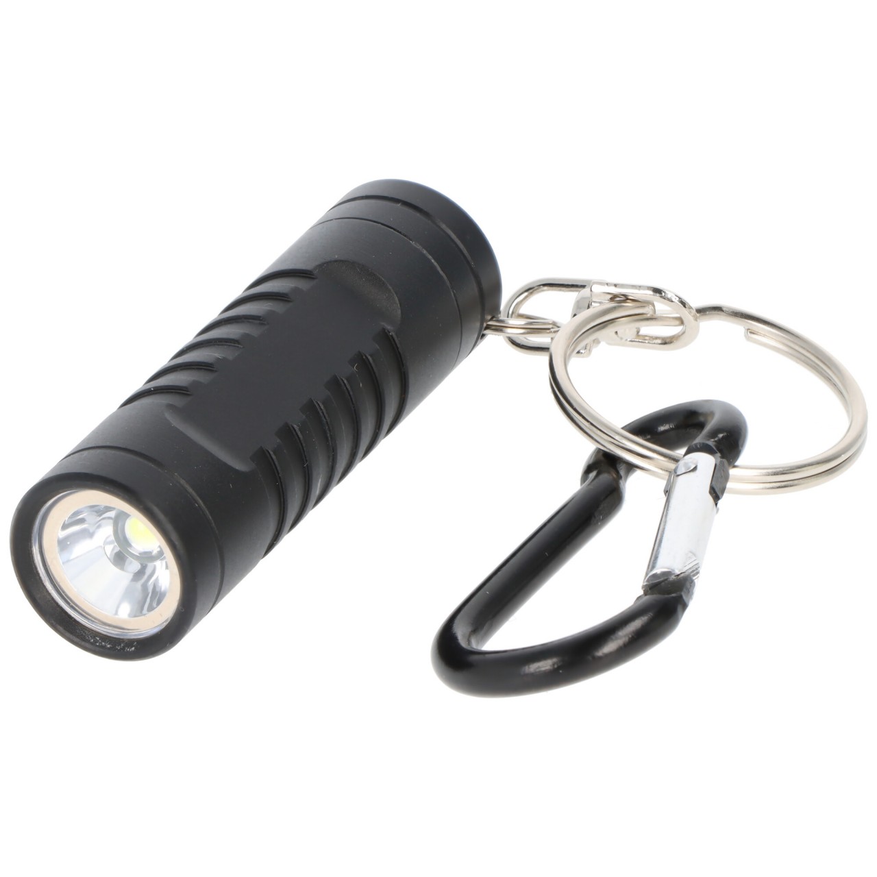 XCell Schlüsselleuchte KEY, 35 Lumen, Mini LED-Leuchte, mit Schlüsselring und Karabinerhaken von XCell