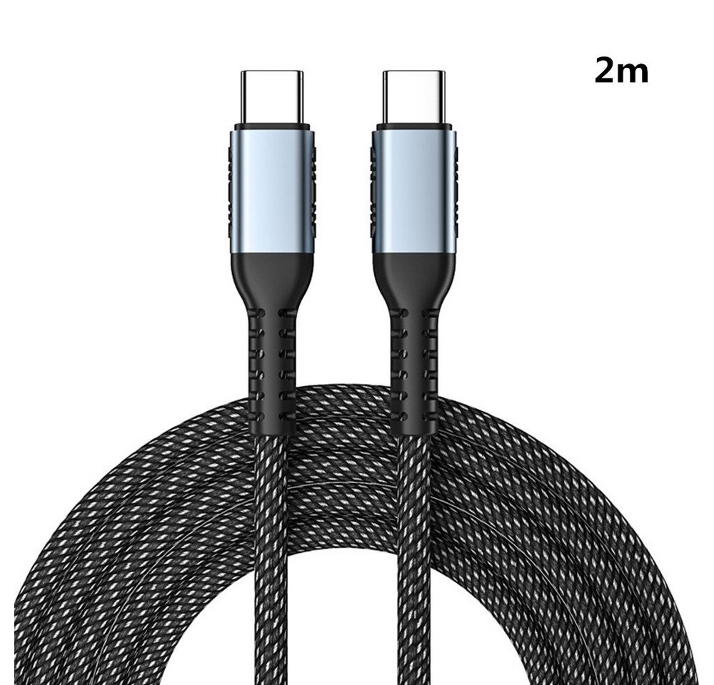 XDOVET USB C Kabel,USB C auf USB C Kabel, PD USB C Ladekabel Schnellladen USB-Kabel, (200 cm), für Samsung Galaxy,für Mac Book, für Type-C Handys von XDOVET