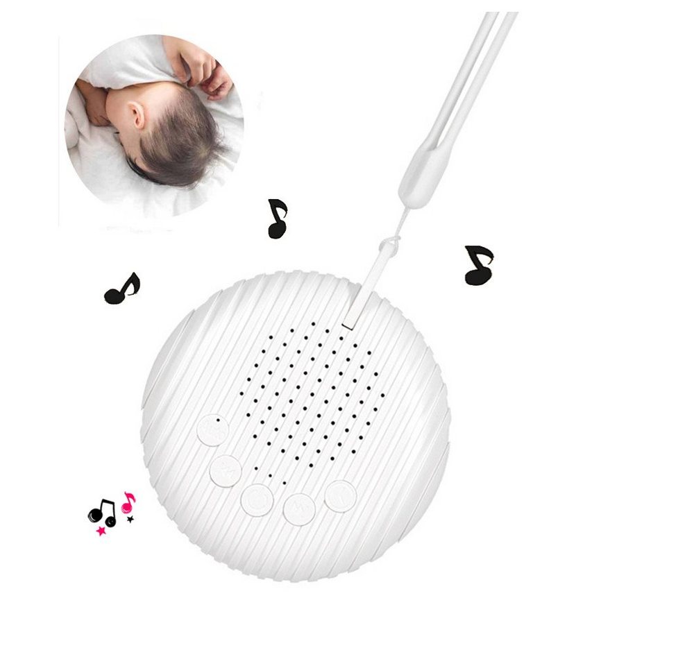 XDOVET White Noise Machine Baby - Schlaftherapie Sound Einschlafhilfe Lautsprecher (mit Nachtlicht,Beruhigende Geräusche,Tragbarkeit) von XDOVET
