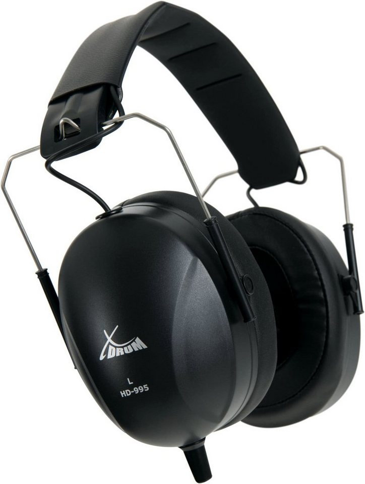 XDrum HD-995 Kopfhörer mit Schalldämpfung HiFi-Kopfhörer (gesamtlärmpegelreduzierung um ca. 22 dB) von XDrum