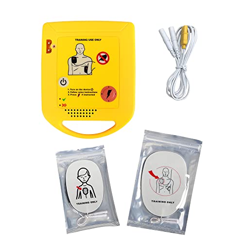 Mini AED Trainingsgerät Deutsch, XFT Tragbares AED-Trainingsset Essentials AED-trainer auf Deutsch für Defibrillator-Auszubildende-Anfänger (XFT-D0009) von XFT
