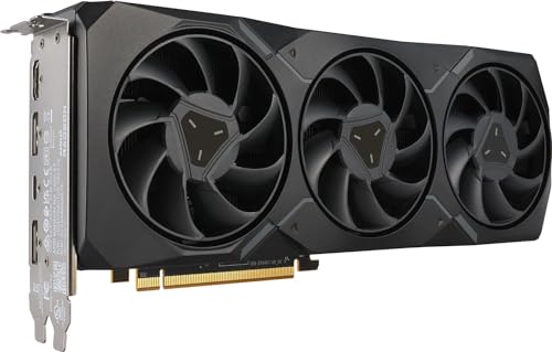 XFX AMD Radeon RX 7900 XT Gaming-Grafikkarte, 20GB GDDR6 Speicher, 1500MHz Basistakt, 2000MHz Spieltakt, 2400MHz Boost-Takt, 2X PCI-E 8-Pin Stromversorgung, Ideal Für Ihren Gaming PC RX-79XTMABBF9 von XFX