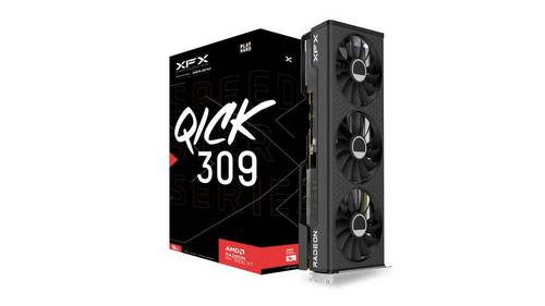 XFX Grafikkarte AMD Radeon RX 7600 XT Speedster QICK 309 16GB GDDR6-SDRAM HDMI®, DisplayPort von XFX