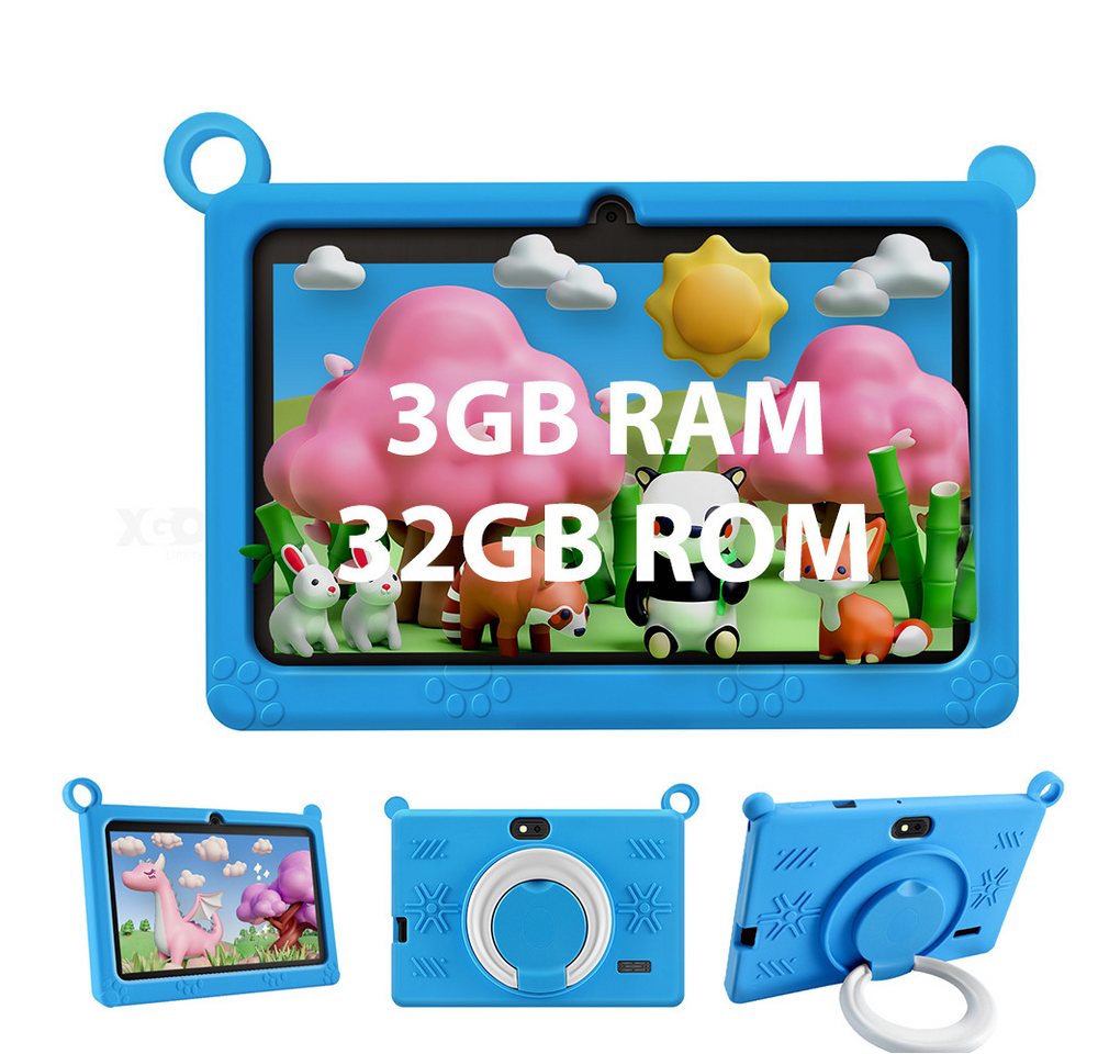 XGODY T702 Tablet (7", 32 GB, Android 12,Kids Tablet,GMS,3GB RAM,BT4.0,+Case,WLAN) von XGODY