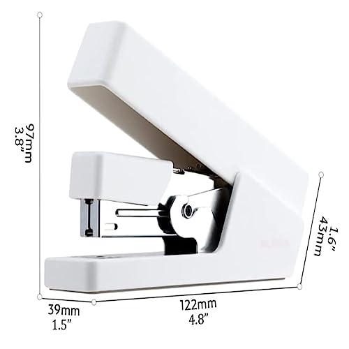 BüRohefter HeftgeräT Kommerzielle Desktop-Schreibtischhefter mit Heftern, tragbarer Hefter for Büro, Klassenzimmer, Desktop-Hefter, tragbar Hefter(Black) von XIMINGHE