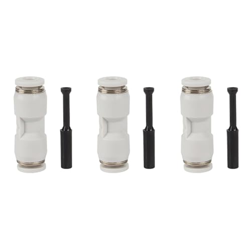 3 x 1,75 mm Filament-Extruder-Schnellverbinder, PTFE, pneumatische Armatur, Rohrverbinder für Labor X1C X1E P1P 3D-Drucker 3 x 1,75 mm Filament-Extruder-Schnellverbinder, PTFE, pneumatische Armatur, Rohrverbinder für Labor X1C X1E P1P 3D-Drucker von XINYIN