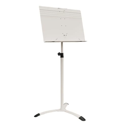 Notenständer Gitarren- Und Violinen-Notenständer Home Notenständer Notenständer Gitarre Trommel Notenständer Violine Dirigentenpult Stabiler Notenständer(White) von XIWEISONG