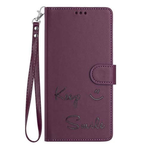 XIYonh Hülle Kompatibel mit Huawei Mate 60 Pro/Mate 60 Pro Plus Handyhülle mit Kartenfach Ständer Brieftasche PU Ledertasche TPU innen Schale Flip Schutzhülle für Huawei Mate 60 Pro, Veilchen von XIYonh