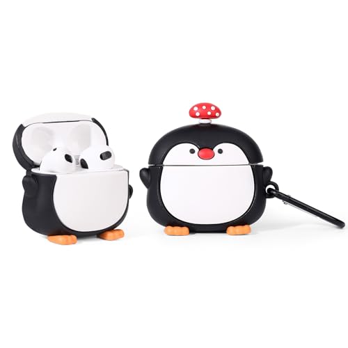 Hülle für AirPods 3rd Erzeugung Ohrhörer, XMBYGY Silikon AirPods 3 Ladehülle Schutzhülle mit niedlichen Cartoon Haut Design Kopfhörer, mit Schlüsselbund Hülle für AirPods 3rd Erzeugung Ohrhörer, XMBYGY Silikon AirPods 3 Ladehülle Schutzhülle mit niedlichen Cartoon Haut Design Kopfhörer, mit Schlüsselbund von XMBYGY
