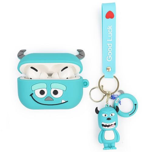 XMBYGY Hülle für AirPods Pro 2nd/1st Erzeugung Drahtlose Ohrhörer mit Puppe und Anti-Lost Lanyard, Silikon Aufladung Stoßfeste Schutzhülle mit 3D Cartoon Haut Design für AirPods Pro 1/2 XMBYGY Hülle für AirPods Pro 2nd/1st Erzeugung Drahtlose Ohrhörer mit Puppe und Anti-Lost Lanyard, Silikon Aufladung Stoßfeste Schutzhülle mit 3D Cartoon Haut Design für AirPods Pro 1/2 von XMBYGY