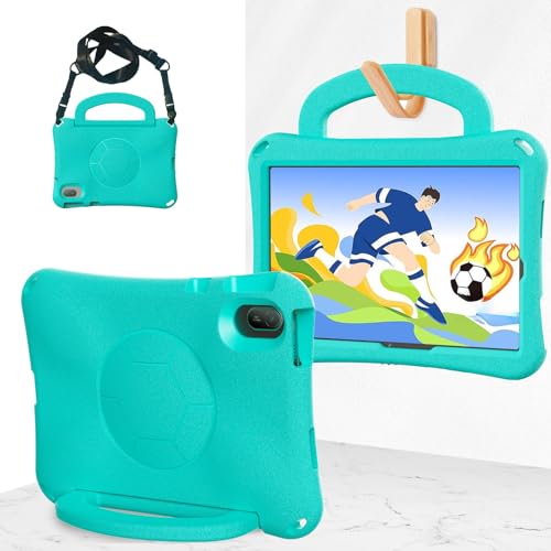 Tablet-Reise Kinderhülle kompatibel mit Huawei MatePad SE 11 2024, kompatibel mit Huawei MatePad SE 11 Hülle 2024 Tablet-Hülle Compatible with Kinder, leichte EVA, stoßfest, Schutzgriff, Ständer, Schu von XNCVBD