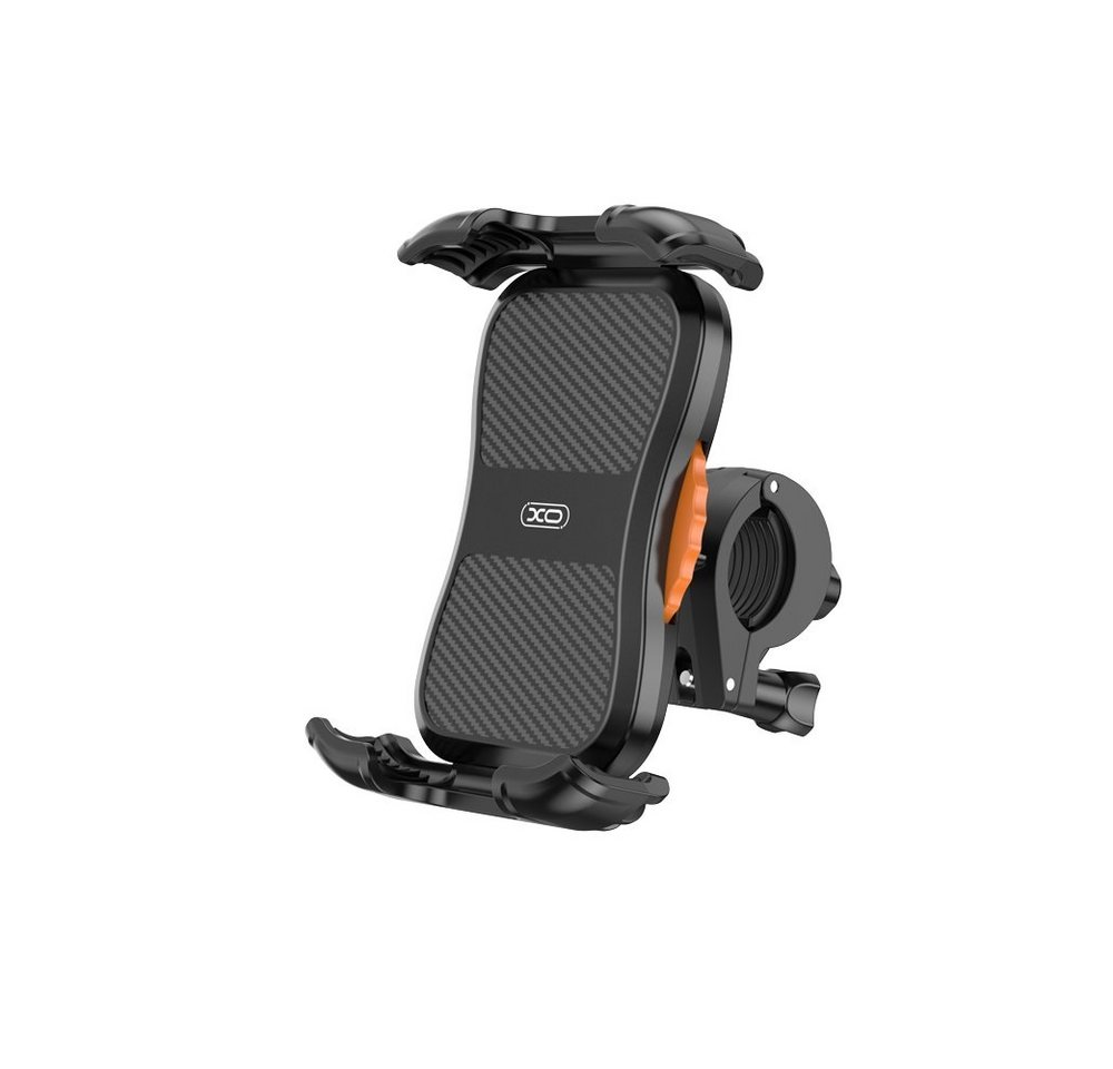 XO C113 Fahrrad-/Motorradhalter Fahrradhalterung Handyhalterung Schwarz Smartphone-Halterung von XO