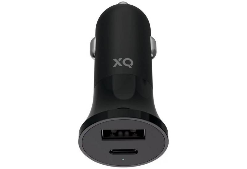 XQISIT Dual KFZ Lader 5,4A USB-A + USB-C Smartphone-Ladegerät (USB Lade-Adapter Auto 12V 24V Ladegerät Schnellladung USB Typ C) von XQISIT