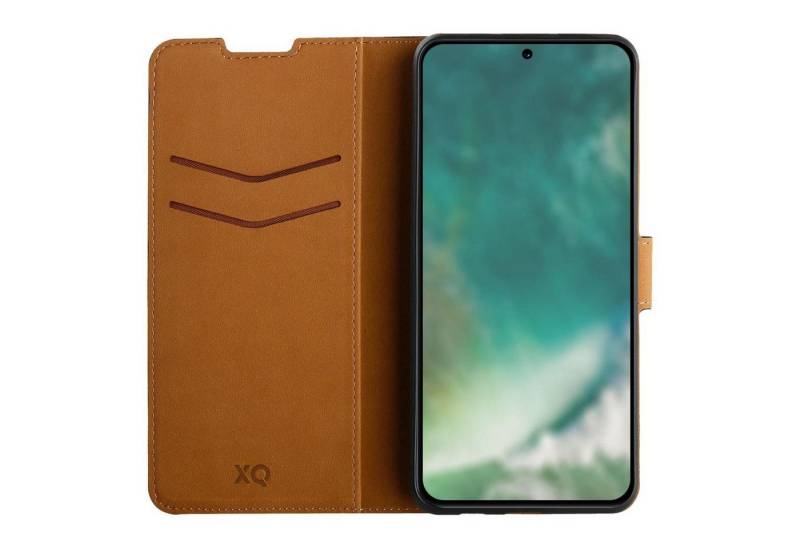 XQISIT Handyhülle Slim Wallet Selection Klapp-Tasche Cover Schwarz, Smart Schutz-Hülle Case für Xiaomi 12T 12T Pro von XQISIT