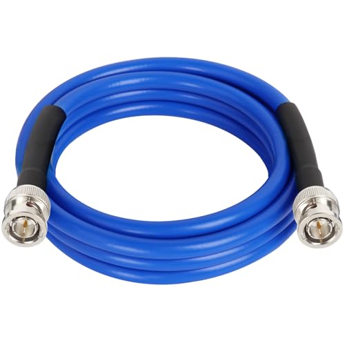 XRDS -RF SDI Kabel 1,8 m, HD-SDI / 3G-SDI / 6G-SDI BNC auf BNC Digitales Videokabel, Hochgeschwindigkeitssignalübertragung, geringer Signalverlust für Broadcast, Studio, Überwachung & HD-Videosysteme von XRDS -RF