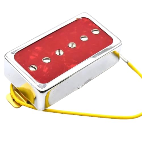 Doppelspulen-Tonabnehmer für E-Gitarre E-Gitarre P90 Pickup Single Coil Pickup 6 String Neck Bridge Pickup Für LP Pickup(D) von XSQKUYN