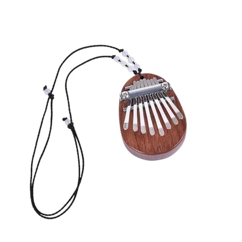 Kalimba Instrument 8-Tasten Mini Kalimba Daumenklavier Holz Finger Daumenklavier Kalimba Musik(Style 2) von XSQKUYN