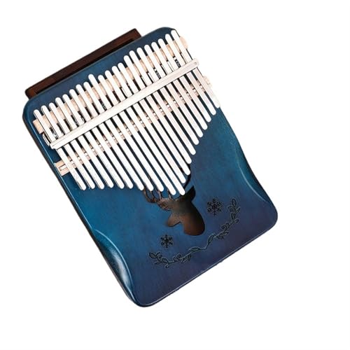 Kalimba Instrument Daumenklavier Professionelles Kalimba 17 Noten 21 Noten Kalimba Fingerklavier Tragbares Musikinstrument(C21) von XSQKUYN