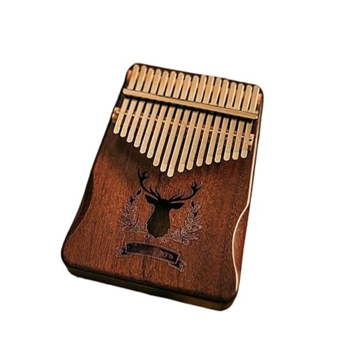 Kalimba Instrument Kalimba Mit 17 Tasten Daumenklavier-Korpus Aus Mahagoni Mit Stimmhämmern(F) von XSQKUYN