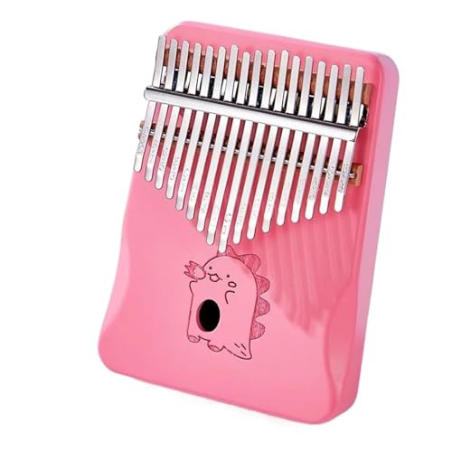 Kalimba Instrument Rosa Daumenklavier 17 Tasten Kalimba Holz Doppelfinger Tastatur Klavier Mini Kalimbas Musikinstrumente(C) von XSQKUYN