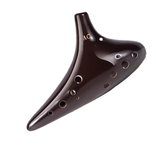 Okarina-Instrument Ocarina 12-Loch Ac Für Anfänger Geräucherte Ocarina Für Professionelles Spielen Zwölf-Loch-Ocarina Alto C(B) von XSQKUYN