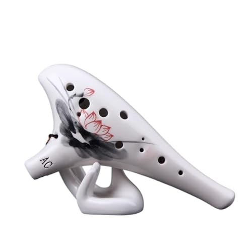 Okarina-Instrument Ocarina 12 Löcher Anfänger Mittelton AC Erwachsene 12 Loch Ocarina Professionelle Leistung Ocarina Instrument(B) von XSQKUYN