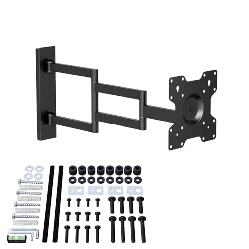 XTRARM Axis XL 70 cm TV Wandhalterung, Langer Schwenkarm Wandabstand bis 70 cm, ausziehen, schwenken, drehen, neigen, rotieren, TV ca. 24-55 Zoll – 25 kg, bis VESA 200x200mm, TV-Halterung von XTRARM