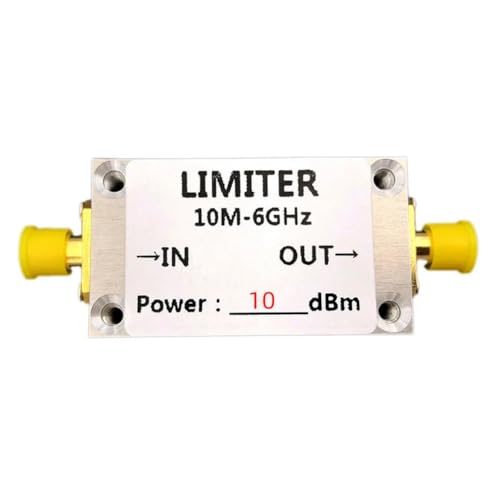 XUJIAN PIN Diode RF-Limiter 10M-6GHz 10dBm mit CNC-Gehäuse für HAM-Radio, Low-Noise-Verstärker und SDR-Kurzwellenempfänger von XUJIAN